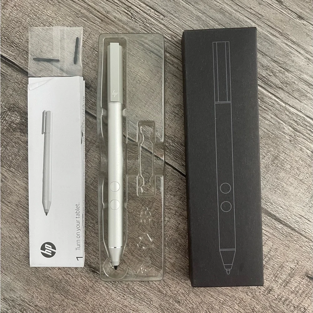 HP Metallic Silver Stylus Pen